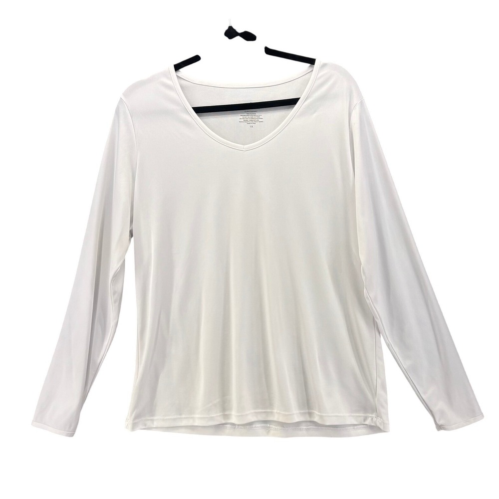 Cuddl Duds‎ Baselayer Top White 1X